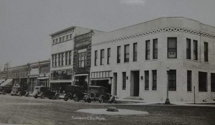 Carson City - Old Carson City Mi Postcard (newer photo)